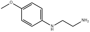 N-(4-甲氧基苯基)乙二胺 结构式
