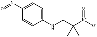 N-(2-methyl-2-nitropropyl)-4-nitrosoaniline 结构式