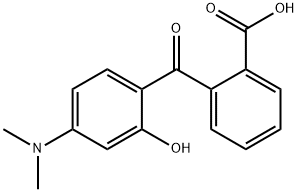 2-(4-(二甲氨基)-2-羟基苯甲酰基)苯甲酸 结构式