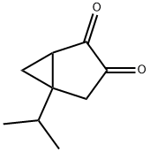 Bicyclo[3.1.0]hexane-2,3-dione, 5-(1-methylethyl)- (9CI) 结构式