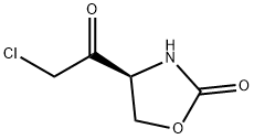 2-Oxazolidinone, 4-(chloroacetyl)-, (4S)- (9CI) 结构式