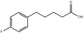 5-(4'-氟苯基)戊酸 结构式