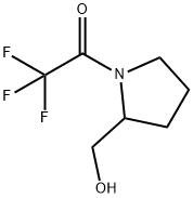 2-Pyrrolidinemethanol, 1-(trifluoroacetyl)- (9CI) 结构式