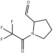 2-Pyrrolidinecarboxaldehyde, 1-(trifluoroacetyl)- (9CI) 结构式