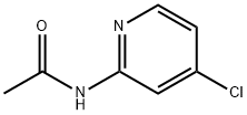 N-(4-氯-2-吡啶)乙酰胺 结构式