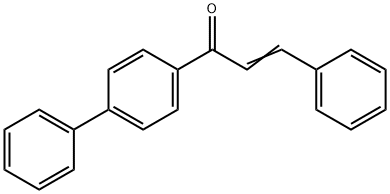 (E)-1-([1,1'-联苯]-4-基)-3-苯基丙-2-烯-1-酮 结构式