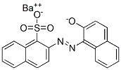 barium 2-[(2-oxido-1-naphthyl)azo]naphthalene-1-sulphonate 结构式