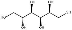 D-Glucitol, 1-thio- 结构式