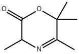 2H-1,4-Oxazin-2-one,3,6-dihydro-3,5,6,6-tetramethyl-(9CI) 结构式