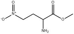 Butanoic acid, 2-amino-4-nitro-, methyl ester (9CI) 结构式