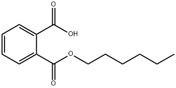 邻苯二甲酸单己基酯 结构式