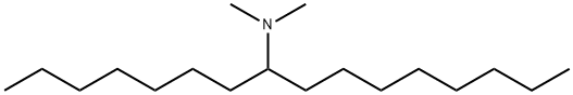 N,N-Dimethyl-1-heptylnonylamine 结构式