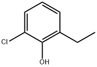 2-氯-6-乙基苯酚 结构式