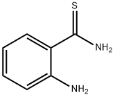 2-氨基硫代苯甲酰胺 结构式