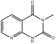 3-METHYL-PYRIDO[2,3-D]PYRIMIDINE-2,4(1H,3H)-DIONE 结构式