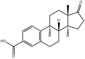 Estra-1,3,5(10)-triene-3-carboxylic acid, 17-oxo- 结构式