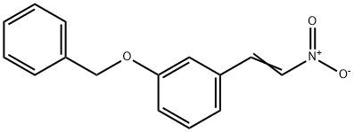 3-苄氧基-反式-Β-硝基苯乙烯 结构式