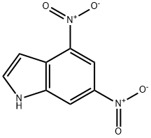 4,6-二硝基-吲哚 结构式