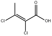 (Z)-2,3-Dichloro-2-butenoic acid 结构式