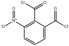 1,2-BENZENEDICARBONYL DICHLORIDE,3-NITRO- 结构式