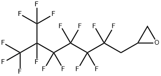 3-(全氟-5-甲基己基)-1,2-环氧丙烷 结构式