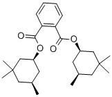 邻苯二甲酸双(顺-3,3,5-三甲基环己基)酯 结构式