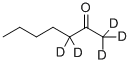 2-庚酮-D5 结构式