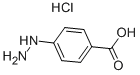 4-羧基苯肼盐酸盐 结构式
