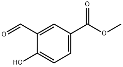 3-醛基-4-羟基苯甲酸甲酯 结构式