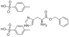 组氨酸苄酯对甲苯磺酸盐 结构式