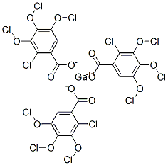 四氯化二镓 结构式