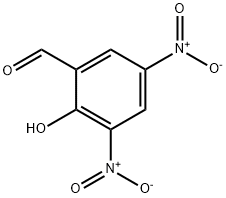 3,5-二硝基-2-羟基苯甲醛 结构式