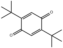 2,5-二叔丁基-1,4-苯醌 结构式