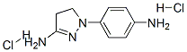 1-(4-aminophenyl)-4,5-dihydro-1H-pyrazol-3-amine dihydrochloride  结构式