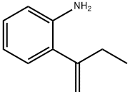 Benzenamine, 2-(1-methylenepropyl)- (9CI) 结构式