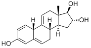 9,11-二脱氢雌三醇 结构式