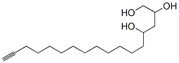 Heptadecane-16-yne-1,2,4-triol 结构式