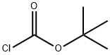 氯甲酸叔丁酯 结构式