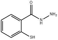 Benzoic acid, 2-Mercapto-, hydrazide 结构式