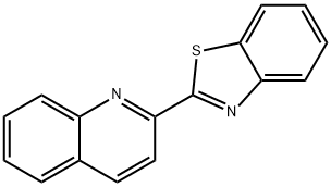 2-Benzothiazol-2-yl-quinoline 结构式