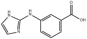 3-(1H-IMIDAZOL-2-YLAMINO)-BENZOIC ACID 结构式