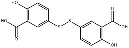 5,5'-dithiodisalicylic acid  结构式