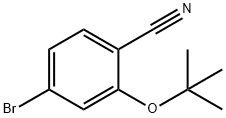 2-TERT-BUTOXY-4-BROMOBENZONITRILE 结构式