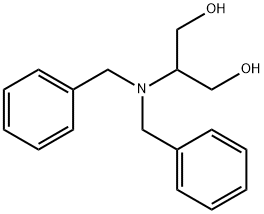 2-(N,N-二苄基)-氨基-1,3-丙二醇 结构式