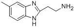 2-AMINOETHYL-5(6)-METHYL-BENZIMIDAZOLE 结构式