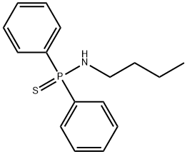 Diphenyl(butylamino)phosphine sulfide 结构式