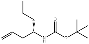 Carbamic acid, [(1S)-1-propyl-3-butenyl]-, 1,1-dimethylethyl ester (9CI) 结构式