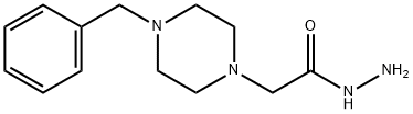 4-(苯甲基)-1-哌嗪乙酸 结构式