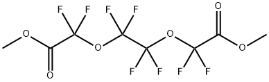 全氟-3,6-二氧杂辛烷-1,8-二酸二甲酯 结构式