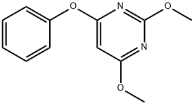 Pyrimidine, 2,4-dimethoxy-6-phenoxy- (9CI) 结构式